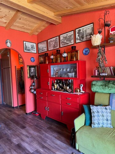 Oltre il Colle Zambla Alta, immerso nel verde, ottimo bilocale con camino e box Oltre il Colle