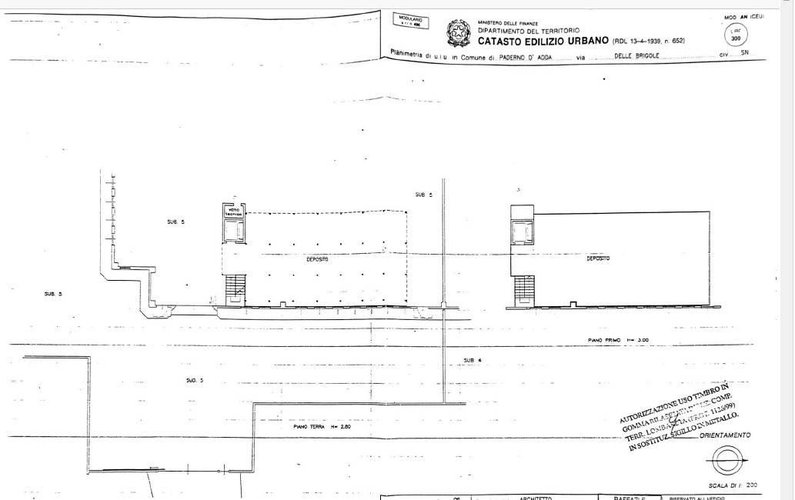 Capannone Industriale Paderno d'Adda