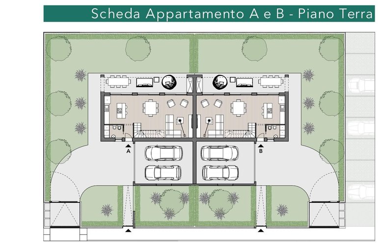 Villetta bifamiliare Ambivere