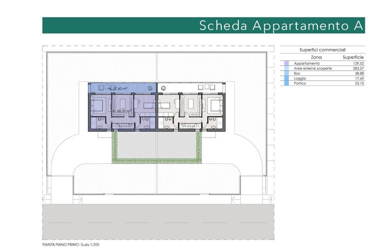 Villetta bifamiliare Ambivere