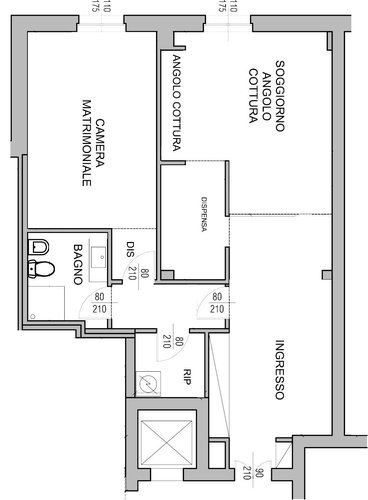 Nuovo Mono  S. Orsola-Tribunale Bergamo