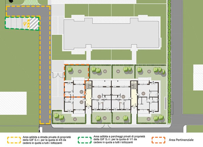 Bilocale Piano Terra con box a piano interrato Guanzate