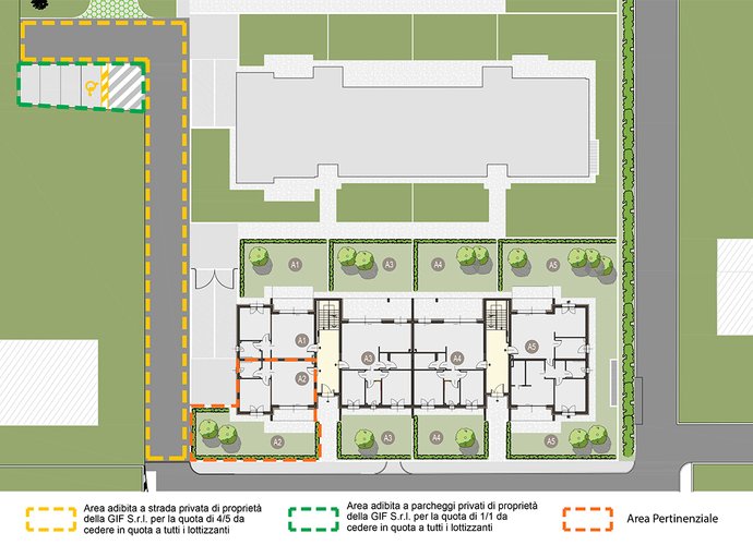 Bilocale Piano Terra con box a piano interrato Guanzate