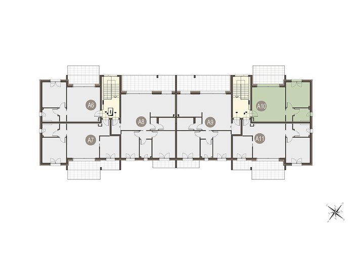 Bilocale a Piano Primo con box a piano interrato Guanzate