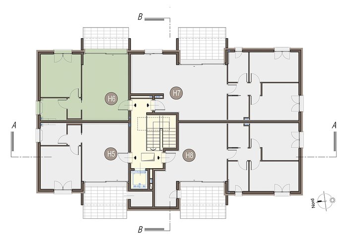 Bilocale a Piano Primo in Bregnano Bregnano