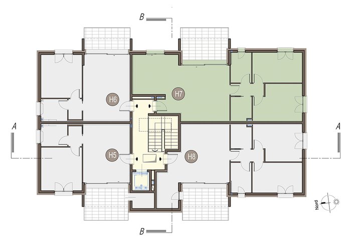 Trilocale a Piano Primo in Bregnano Bregnano