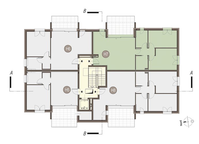 Trilocale a Piano Primo in Bregnano Bregnano