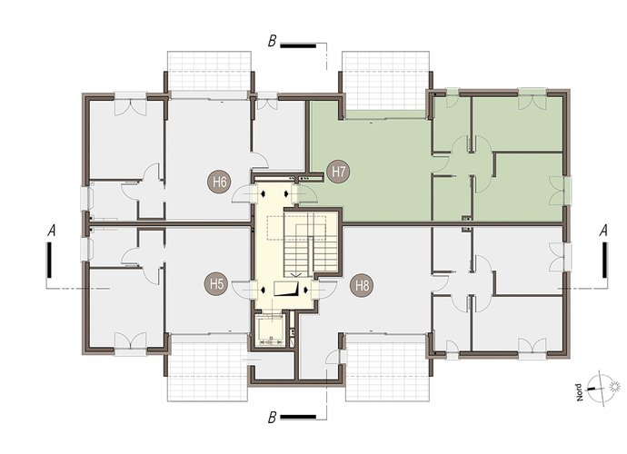 Trilocale a Piano Primo in Bregnano Bregnano