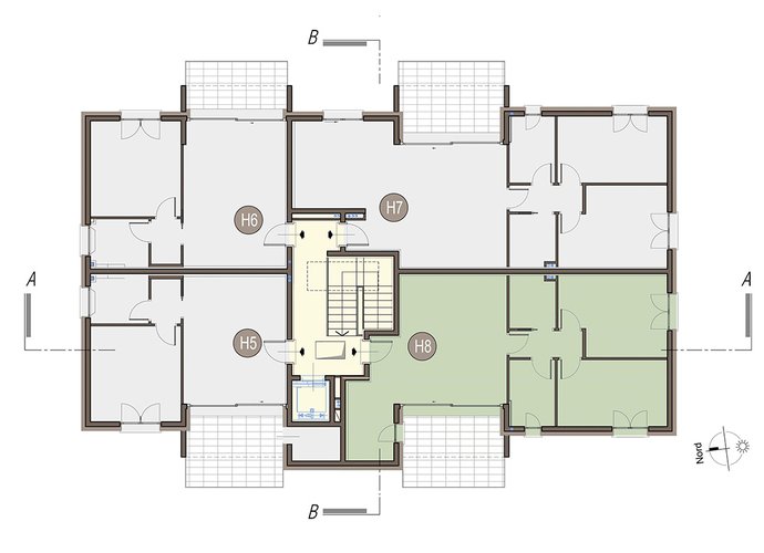 Trilocale a Piano Primo in Bregnano Bregnano