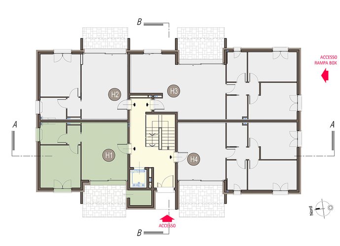 Bilocale a Piano Terra in Bregnano Bregnano