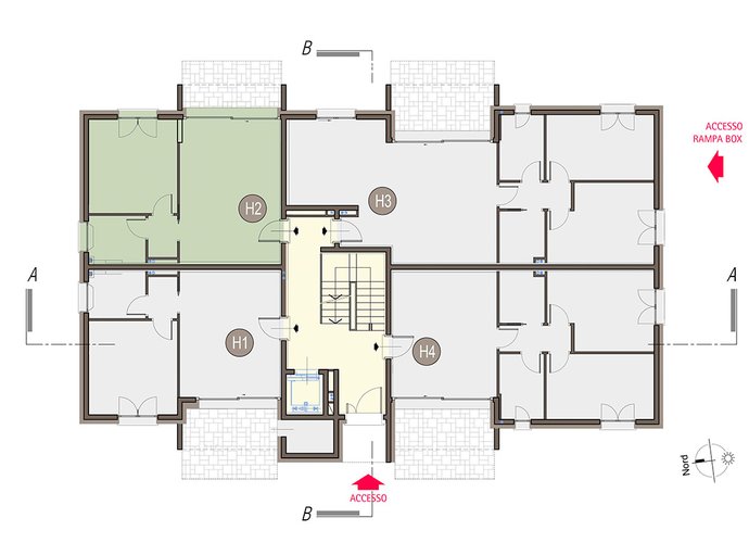 Bilocale a Piano Terra in Bregnano Bregnano