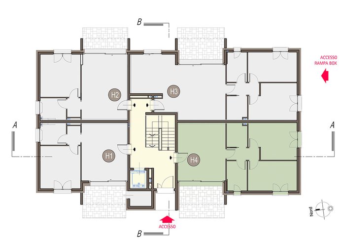 Trilocale Piano terra in Bregnano Bregnano