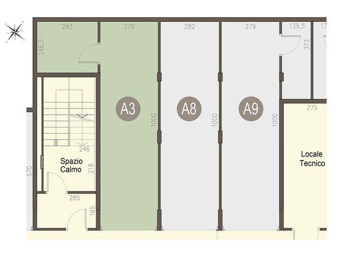 Trilocale a Piano Terra con cantina e box doppio in lunghezza a piano interrato Guanzate