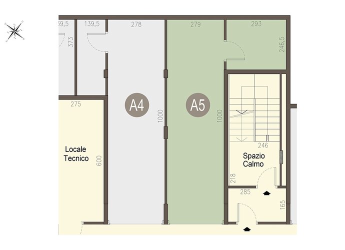 Quadrilocale a Piano Terra con cantina e box doppio in lunghezza a piano interrato Guanzate