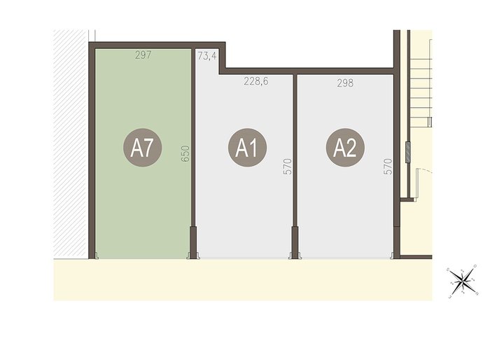 Trilocale a Piano Primo con box a piano interrato Guanzate