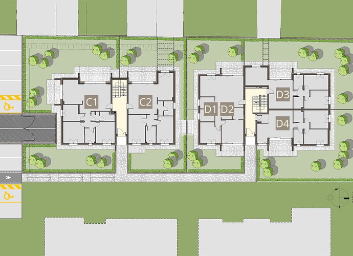 Trilocale a Primo Piano in Rovellasca Rovellasca