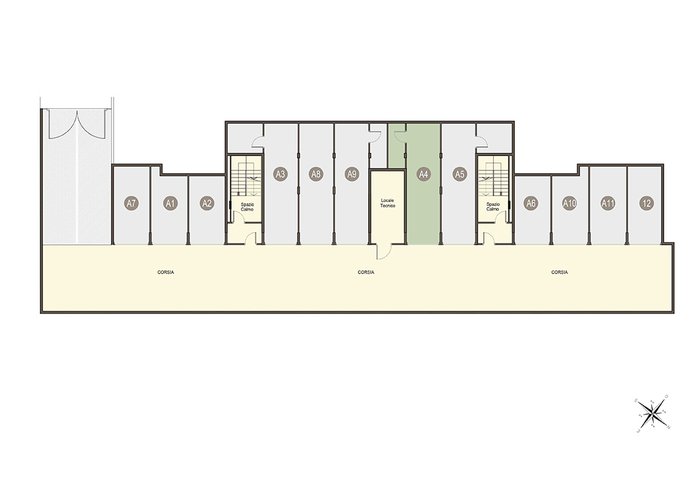 Trilocale Piano Terra con cantina e box doppio in lunghezza a piano interrato Guanzate