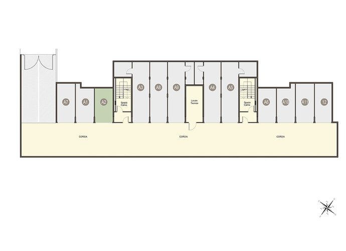 Bilocale Piano Terra con box a piano interrato Guanzate