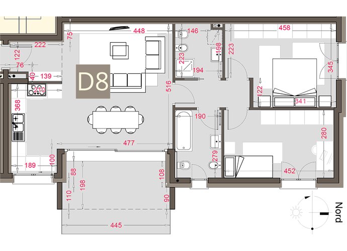Trilocale a Primo Piano in Rovellasca Rovellasca
