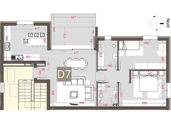 Trilocale a Primo Piano in Rovellasca Rovellasca