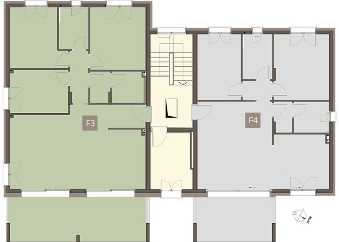 Quadrilocale a Piano Primo in Alserio Alserio