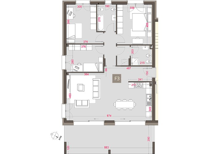 Quadrilocale a Piano Primo in Alserio Alserio