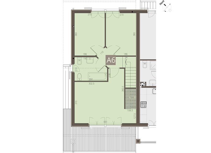 Villetta a Schiera in Anzano del Parco Anzano del Parco