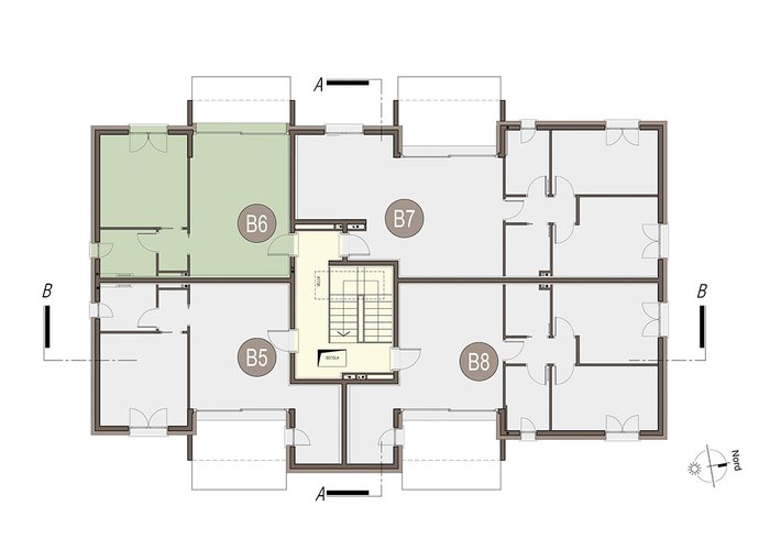 Bilocale Piano Primo in Beregazzo con Figliaro Como