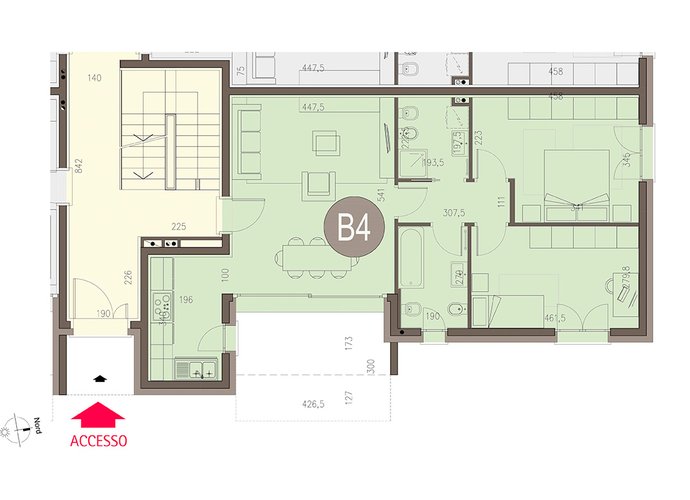 Trilocale Piano Terra in Beregazzo con Figliaro Beregazzo con Figliaro