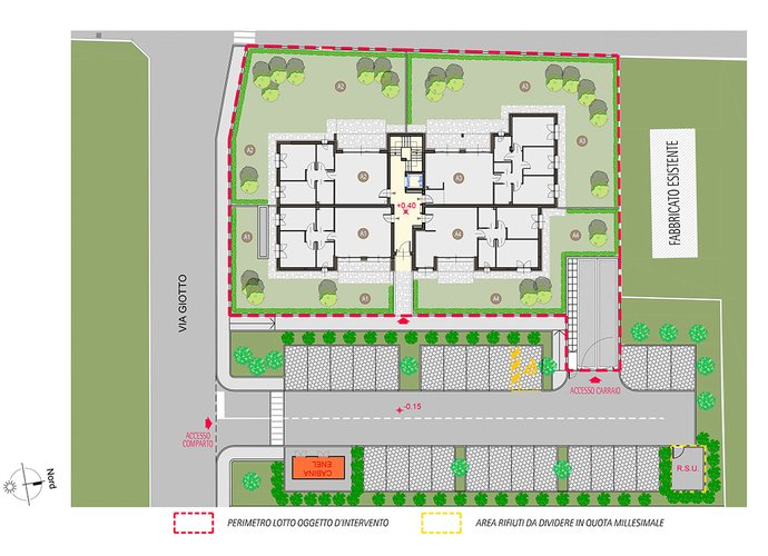 Trilocale a Piano Primo in Rovellasca Rovellasca
