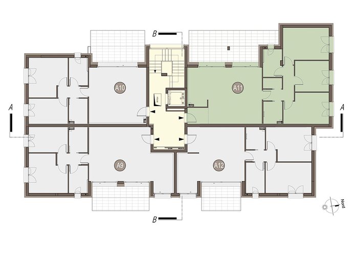 Quadrilocale a Piano Secondo in Rovellasca Rovellasca