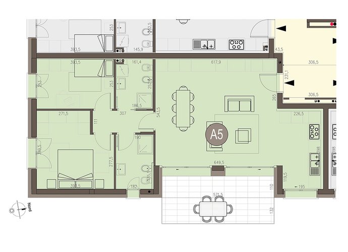 Trilocale a Piano Primo in Rovellasca Rovellasca