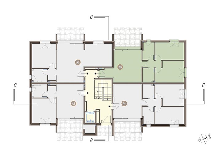 Trilocale a Piano Terra in Colverde Colverde