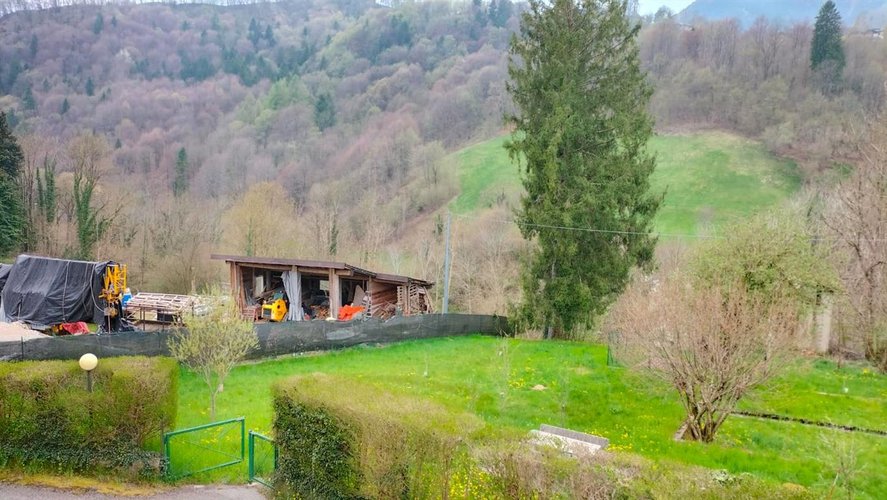 Serina posizione incantevole bilocale con taverna e arredo Serina