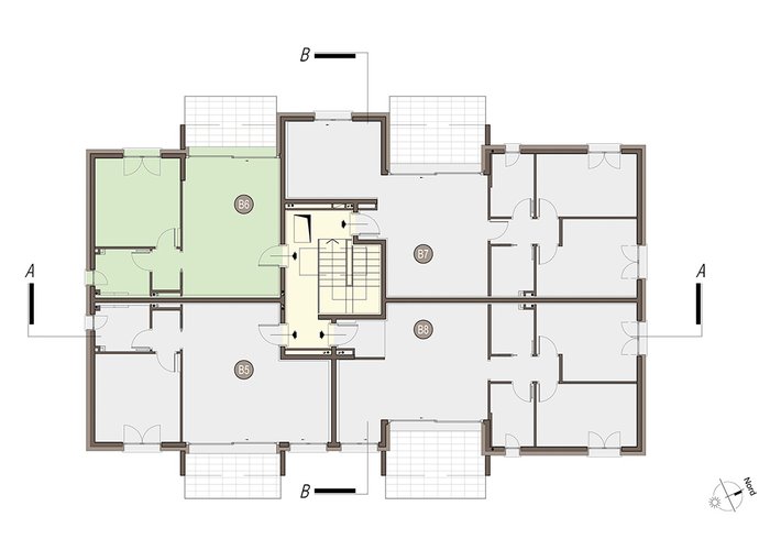 Bilocale a Piano Primo in Colverde Colverde