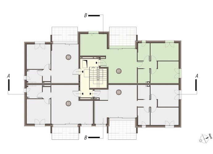 Trilocale a Piano Primo in Colverde Colverde