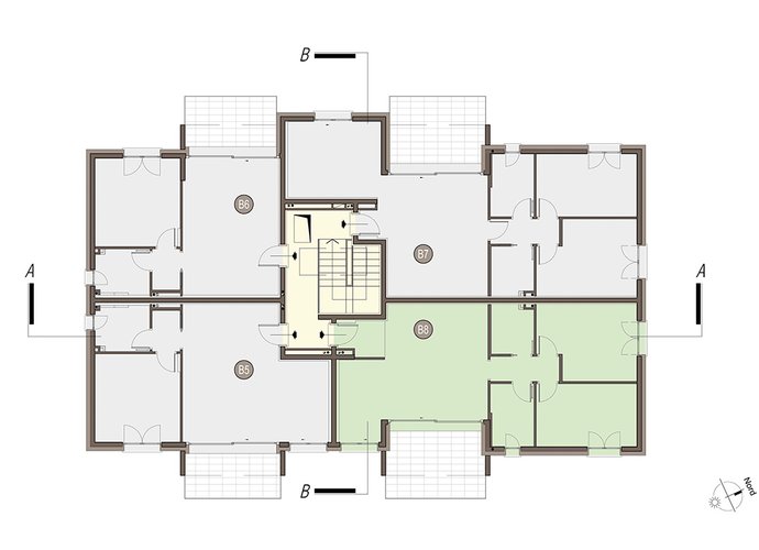 Trilocale a Piano Primo in Colverde Colverde