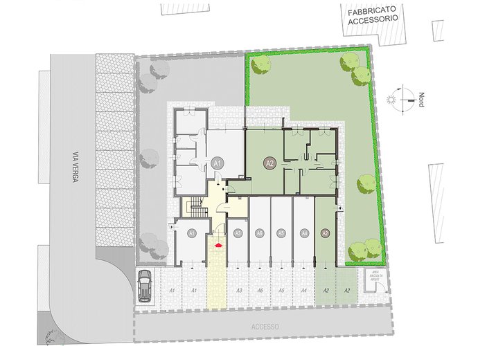 Quadrilocale a Piano Terra in Olgiate Comasco Olgiate Comasco