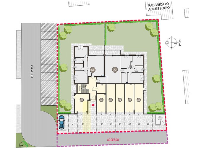 Trilocale a Piano Primo in Olgiate Comasco Olgiate Comasco