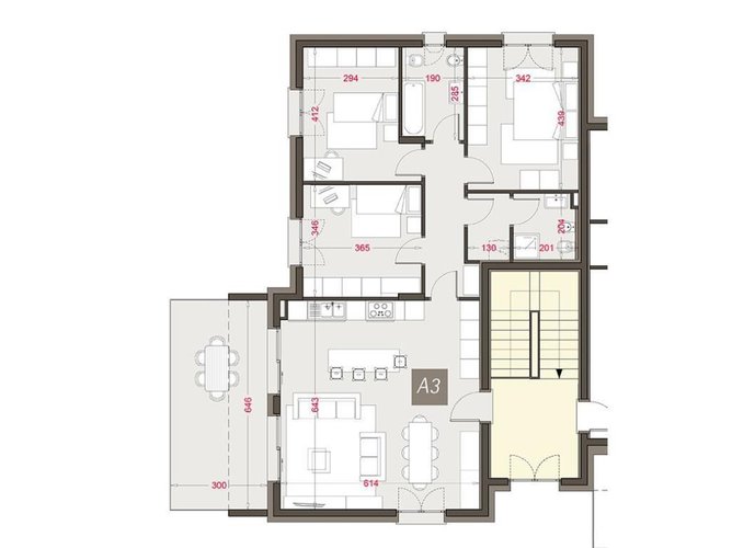 GUANZATE: QUADRILOCALE NUOVA COSTRUZIONE CON TERRAZZO Guanzate