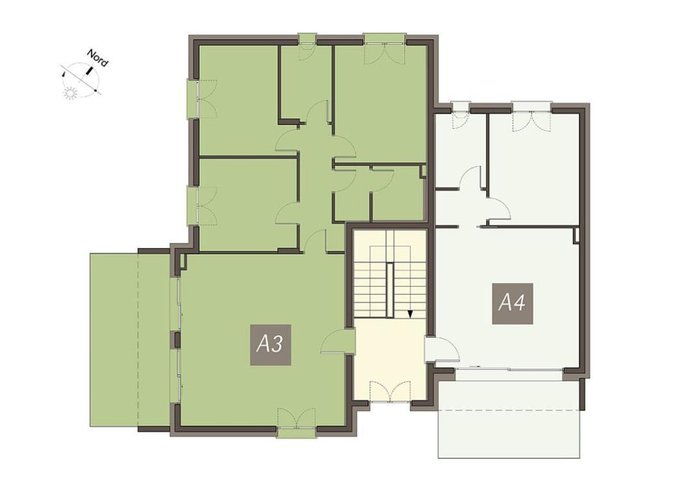 GUANZATE: QUADRILOCALE NUOVA COSTRUZIONE CON TERRAZZO Guanzate