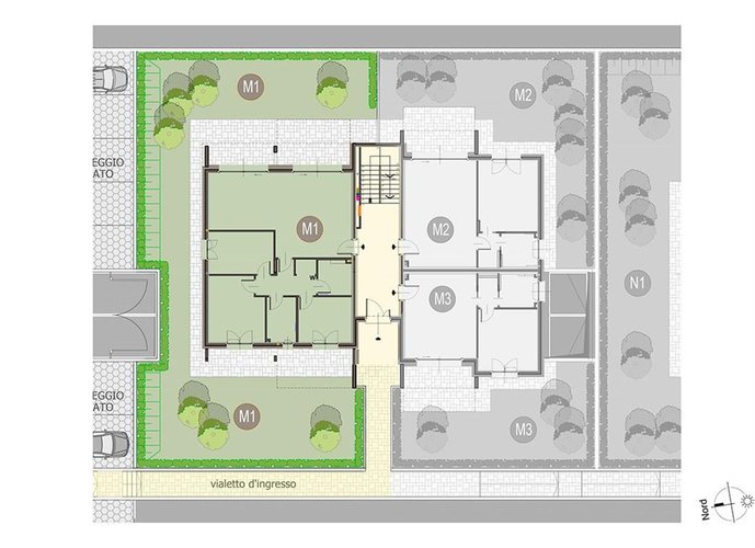 Quadrilocale Bizzarone con ampio giardino privato Bizzarone