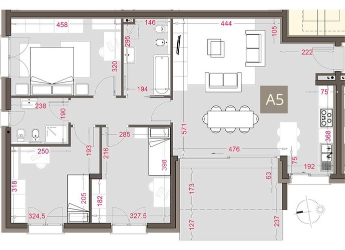Ampio quadrilocale località Beregazzo con figliaro (Como) Beregazzo con Figliaro