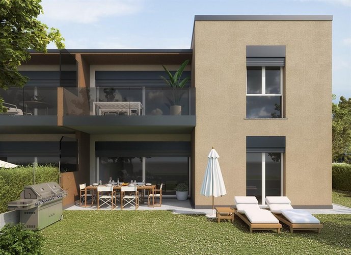 Bilocale con terrazzo, box e posto auto Olgiate Comasco Olgiate Comasco