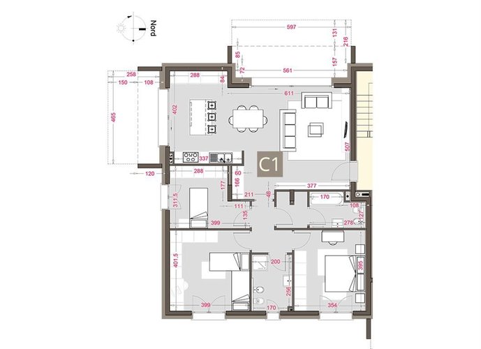 ROVELLASCA (Como) – Ampio Quadrilocale con Giardino Privato Rovellasca