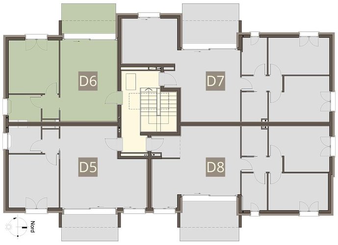 ROVELLASCA (Como) – Nuovo bilocale Rovellasca