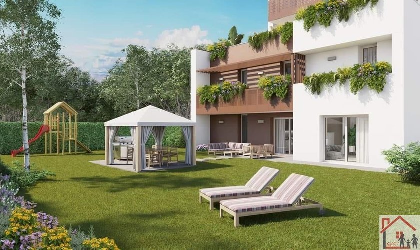 APPARTAMENTO DI TRE LOCALI CON GIARDINO, NUOVA COSTRUZIONE Beregazzo con Figliaro