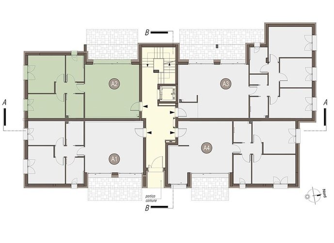 ROVELLASCA (CO) - Nuovo trilocale con ampio giardino. Rovellasca