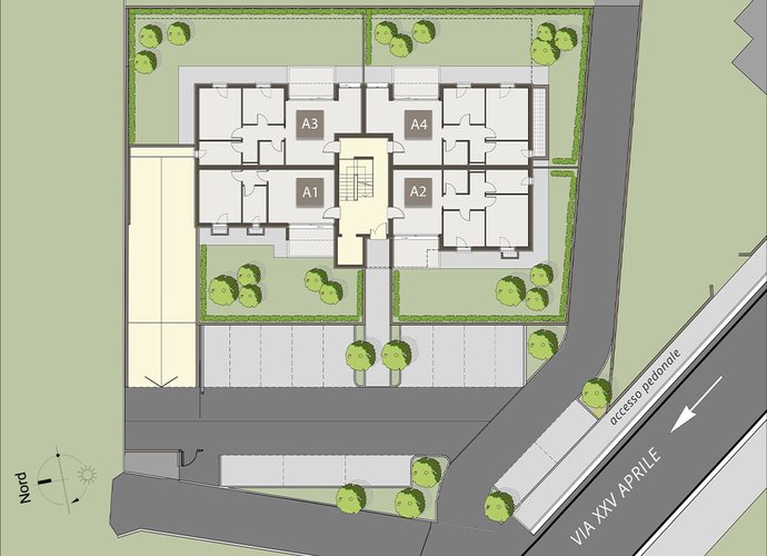 Trilocale Piano Secondo in Guanzate Guanzate