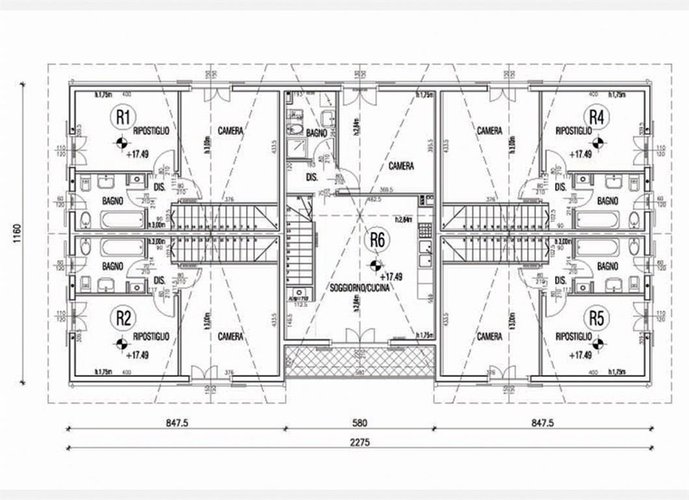 VILLA A SCHIERA 3 LOCALI Guanzate